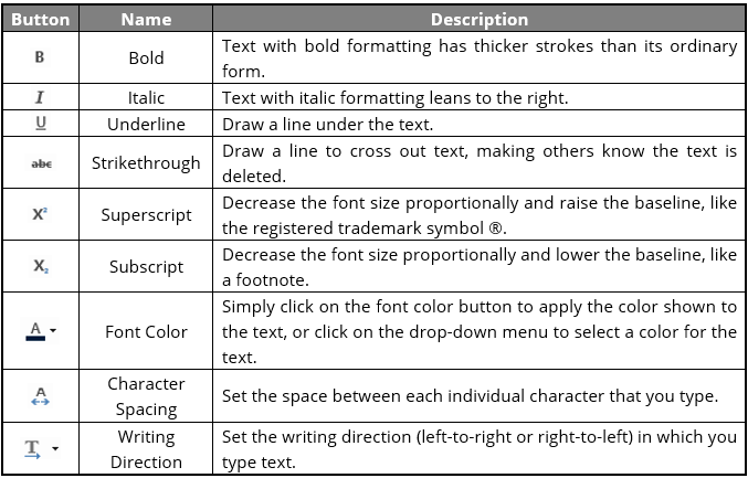 Readable Text Format Chart.pdf Edit text in PDF
